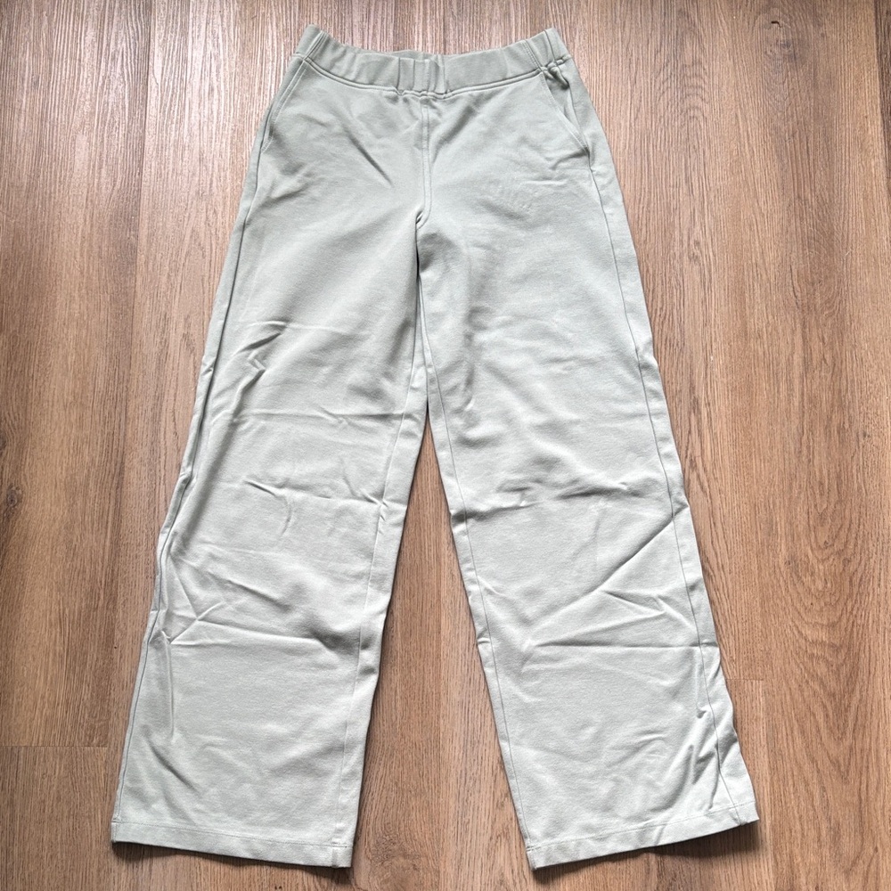 Madewell Soft Mint Wide-Leg Pants